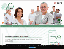 Tablet Screenshot of fdapamalaga.org